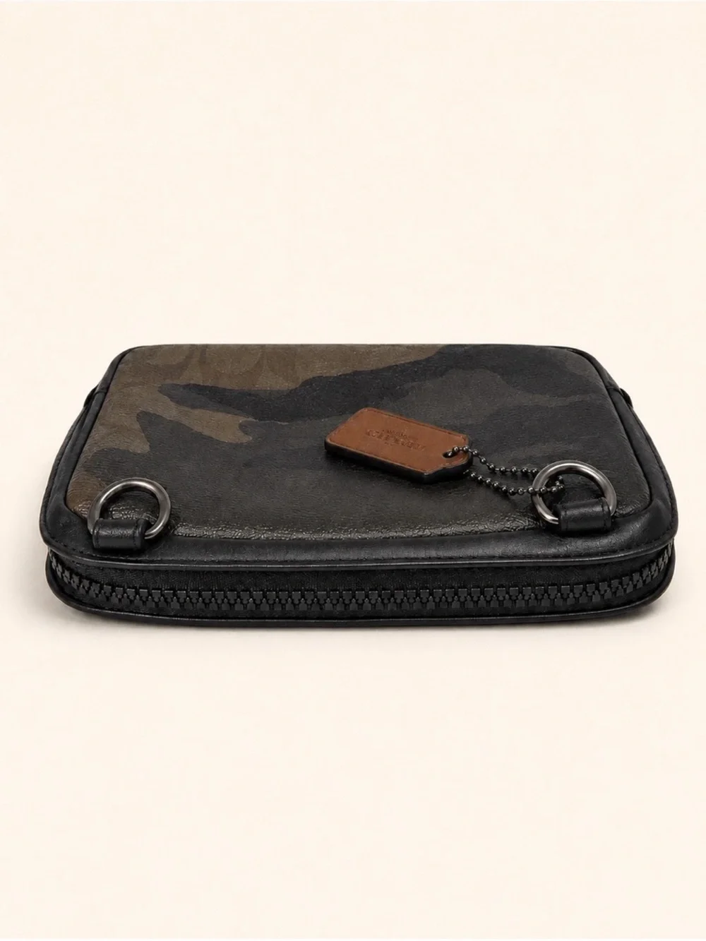 Coach Carrier Phone Crossbody Camo Signature Canvas C6774